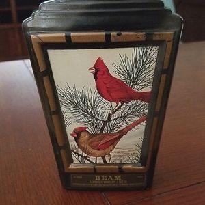 Vintage Jim Beam Cardinals decanter .